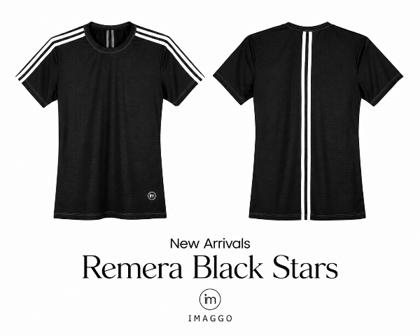Producto - Remera Black Stars