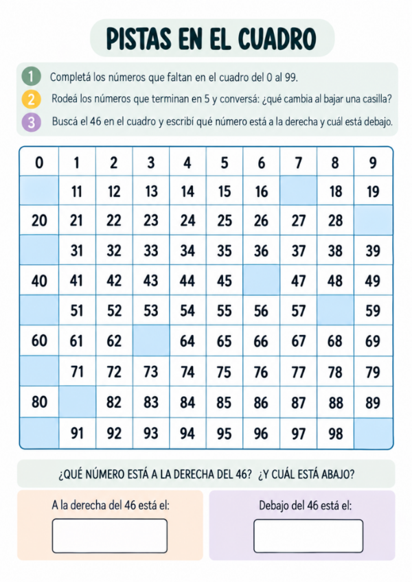 Producto - Matemática 1er grado: Cuadernillo de fortalecimiento de aprendizajes - 4