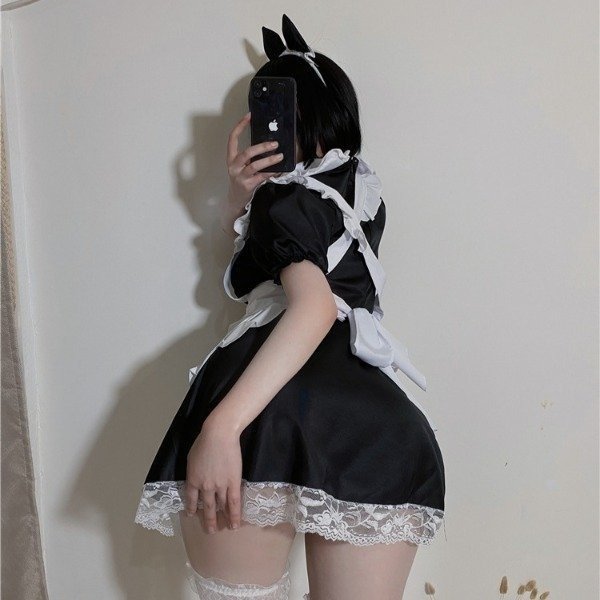 Producto - Maid Heart Negro (Vestido) - 2