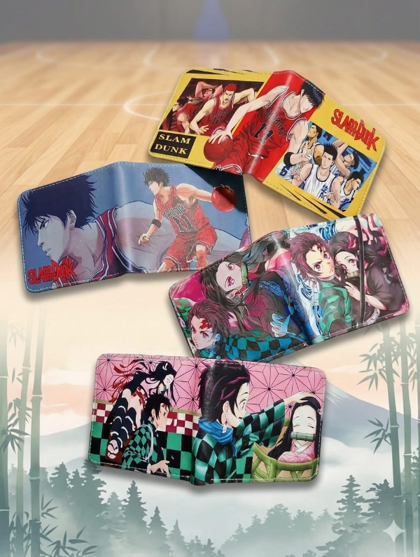 Producto - Billeteras Demon Slayer y Slam Dunk - Ingrese para elegir modelo