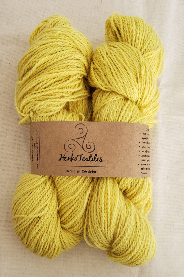 Producto - Set alpaca dúo (amarillo)