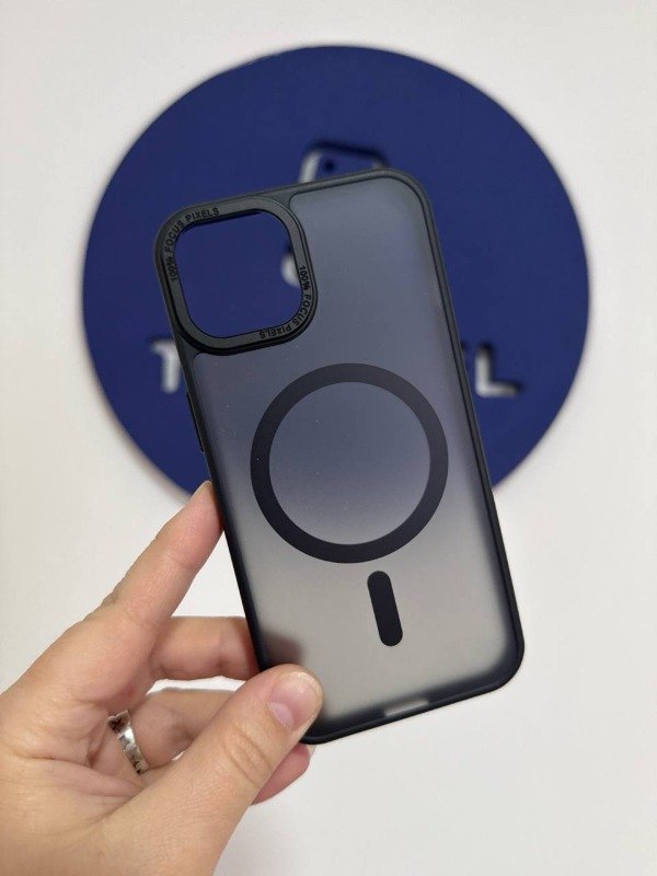 Producto - FUNDA CROMADA ESMERILADA MAGSAFE IPHONE 14