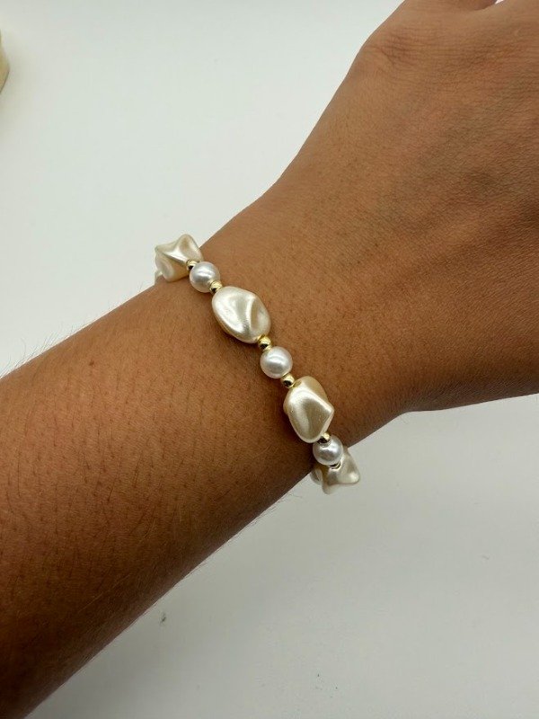 Producto - Perlas cierre tenis - Acero dorado