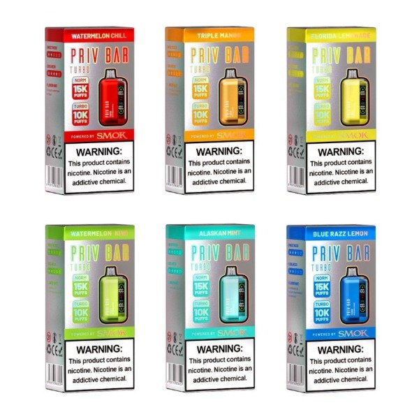 Producto - Smok Privbar TU 15.000 Puff Triple Mango