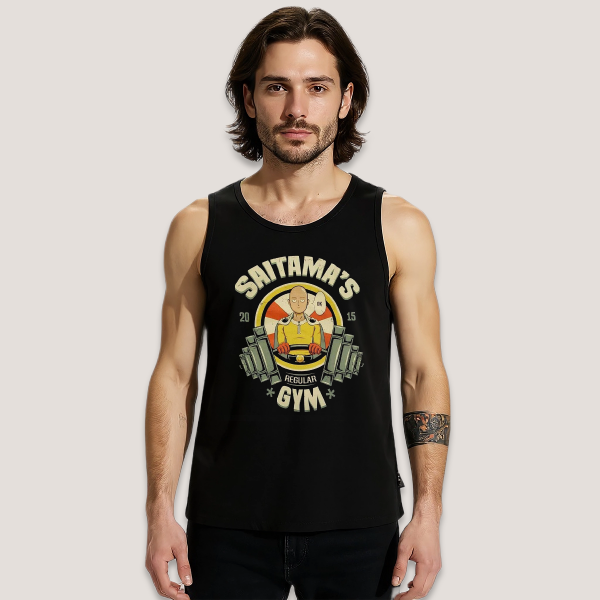 Producto - Musculosa one Punch Man Anime M4