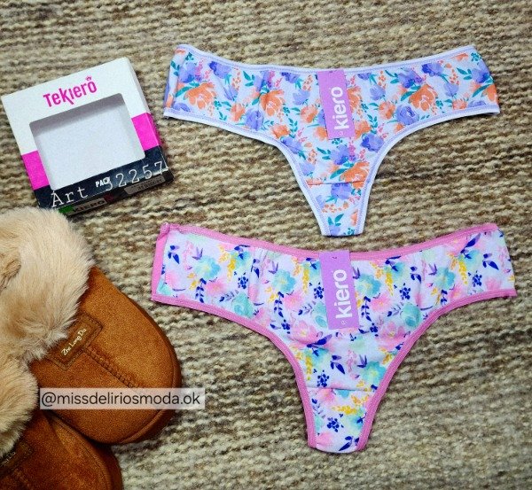 Producto - Pack X2 Bombachas Culoteless Kiero 32257 Talle 3