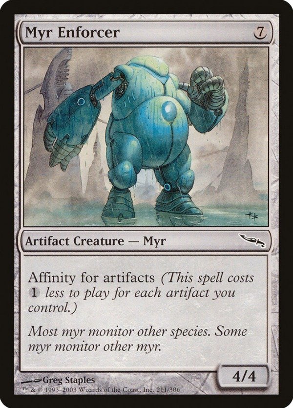 Producto - Myr Enforcer  Mirrodin