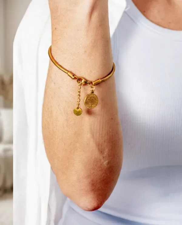 Producto - Pulsera Acero Dorado Ailen - 0