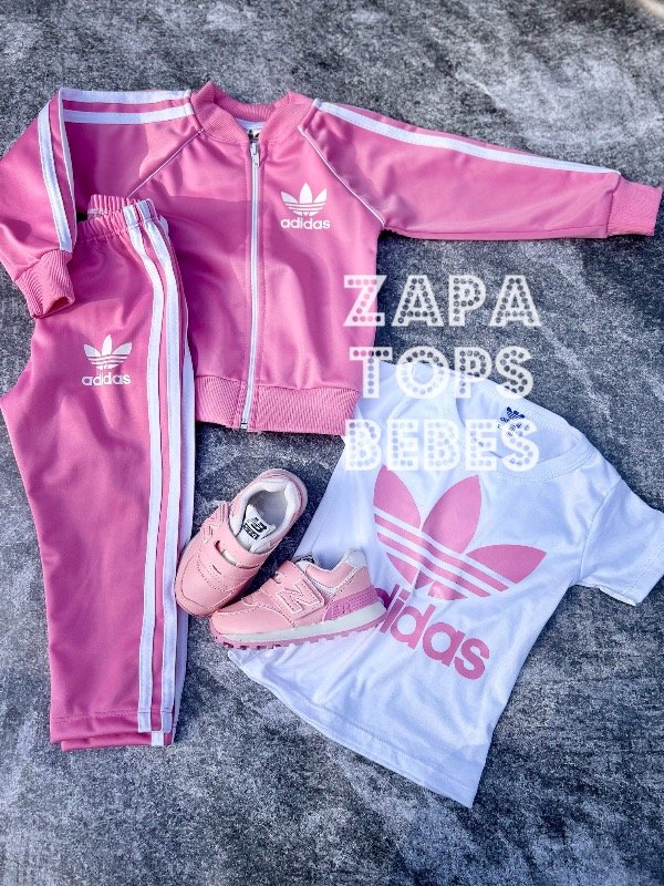 Producto - CONJUNTO MINI ADIS - 3 piezas - talle 3 a 10