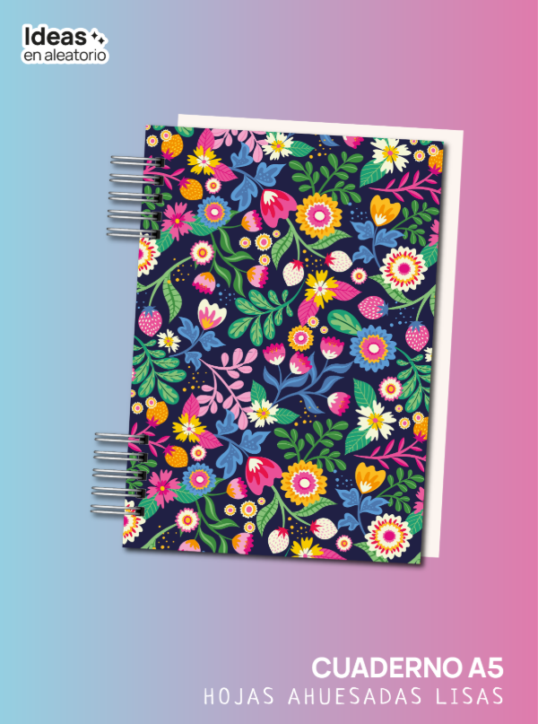 Producto - Flores - Cuaderno