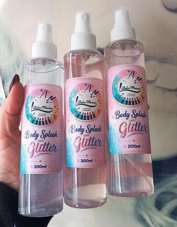 Producto - Body splash con guitter