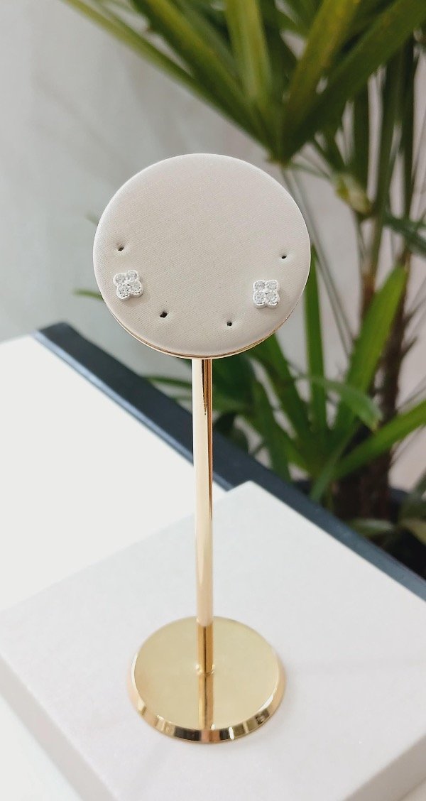 Producto - Aros van cleef pequeños en plata 925