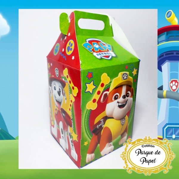 Producto - Cajita Golosinera Paw Patrol (x6 u.)