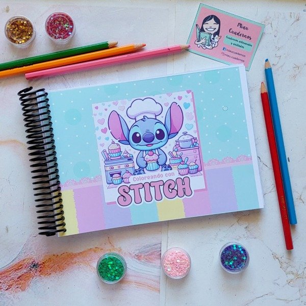 Producto - Cuaderno para pintar- stitch