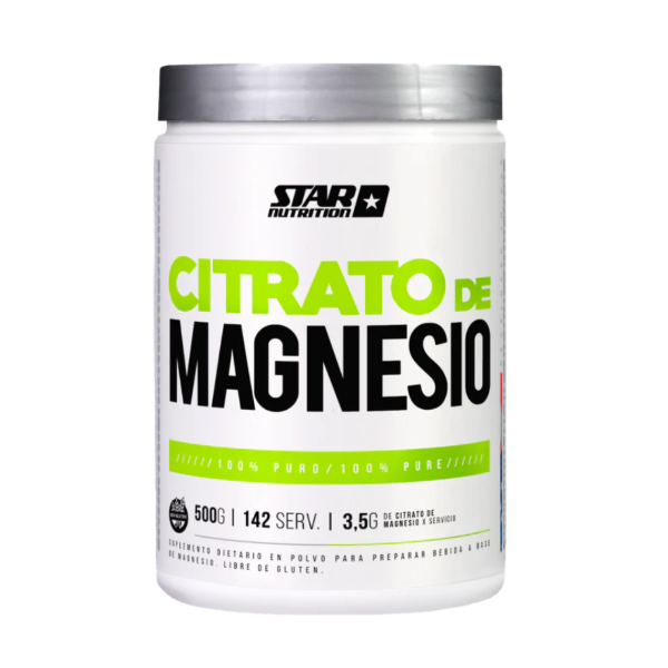Producto - Citrato de Magnesio Star Nutrition 500 grs
