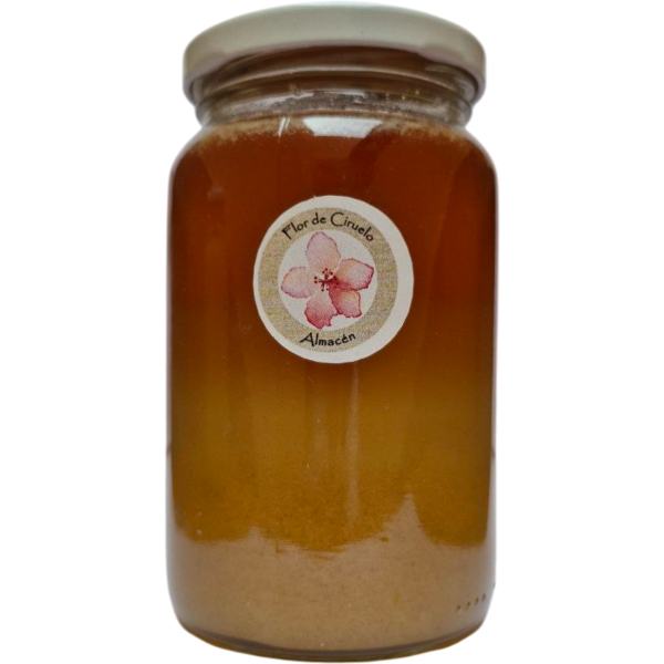 Producto - Miel líquida o cristalizada - 450g aprox. [Flor de Ciruelo]