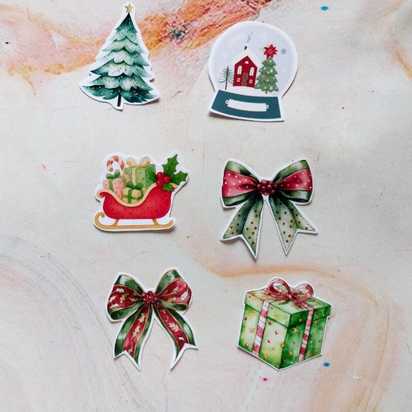 Producto - Stickers navidad verde