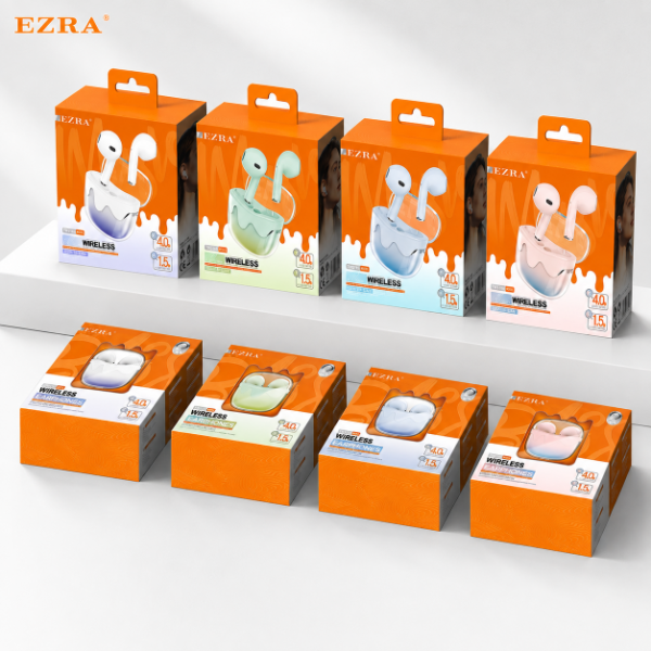 Producto - Auriculares Inalámbricos Ezra Diseño Animado Bluetooth TWS167. - 1