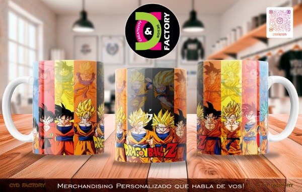 Producto - Taza - Anime - Dragon Ball Z - TZ-RT-BL-11OZ-8-ANM-DBZ