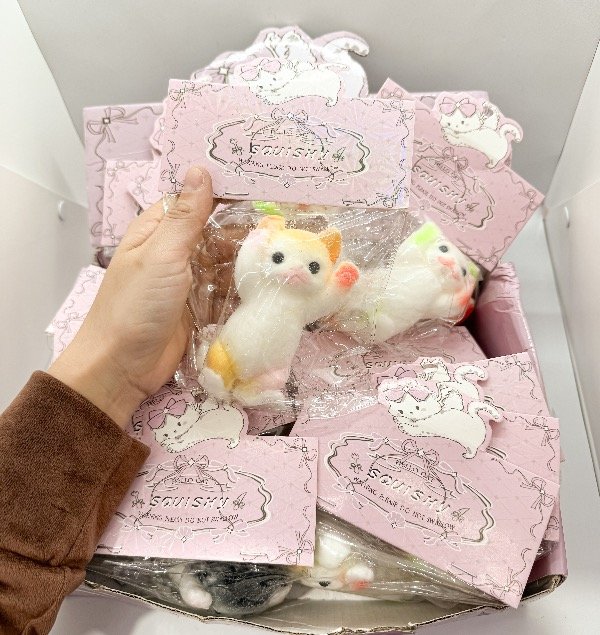 Producto - Squishy Gatitos caja x15u (29209)