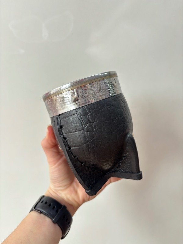 Producto - Mate calabaza Cuero Crocco