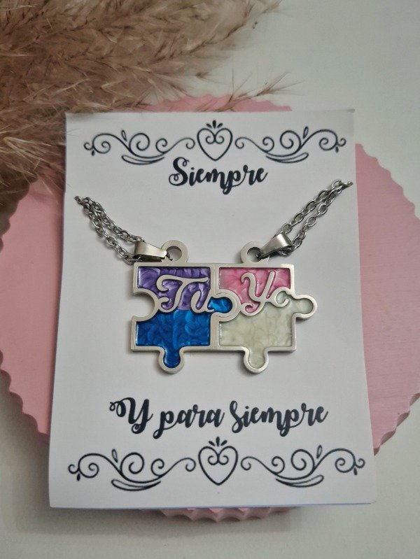 Producto - Collares Tu y Yo (esmaltado)