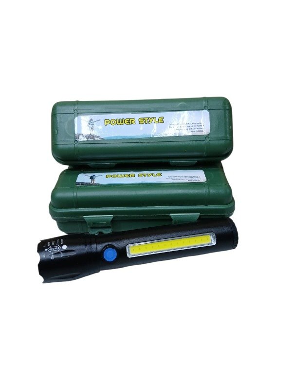 Producto - Linterna 3 posiciones carga usb