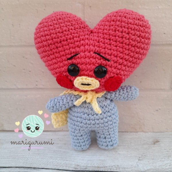 Producto - Baby bt21 Tata PATRÓN amigurumi