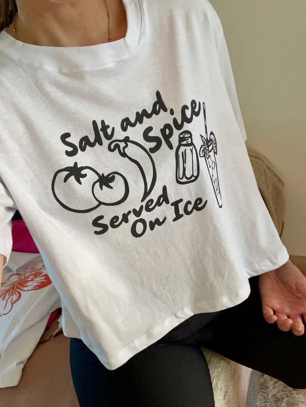 Producto - Remera boxy salt