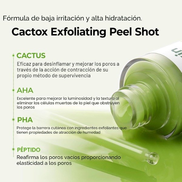 Producto - Dr Melaxin Cactox Exfoliating Peel Shot Serum 80ml - 5