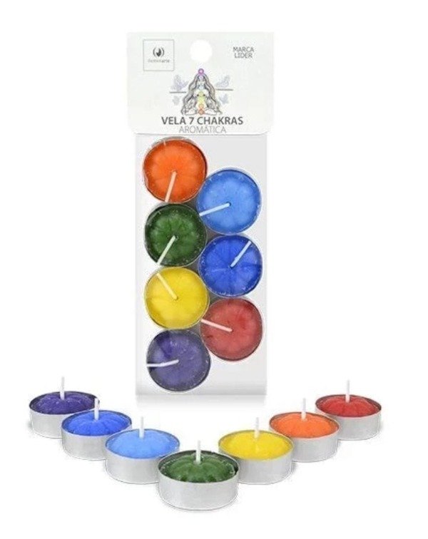 Producto - Velas de Noche 7 Chakras Aromáticas