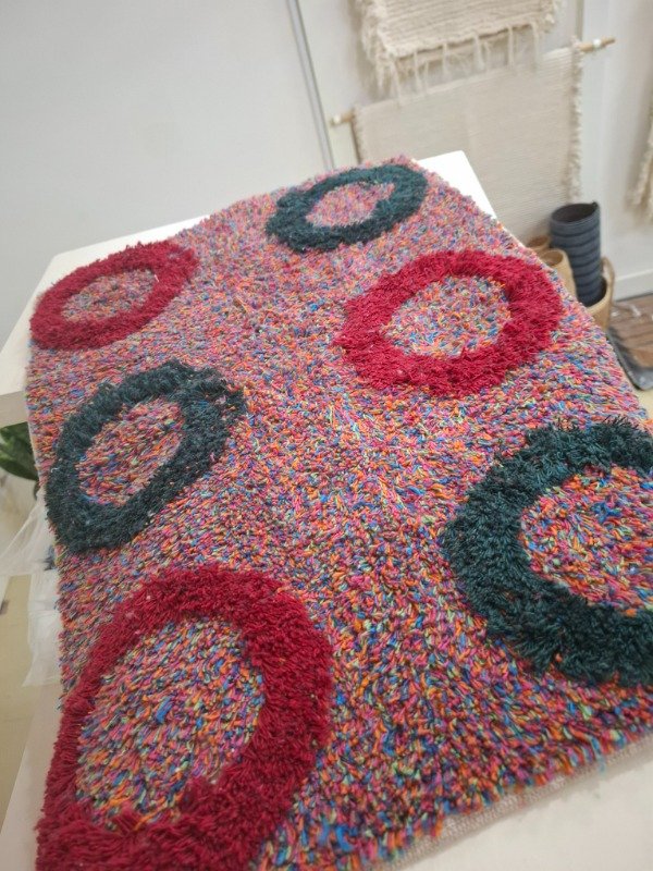 Producto - Alfombra círculos colores