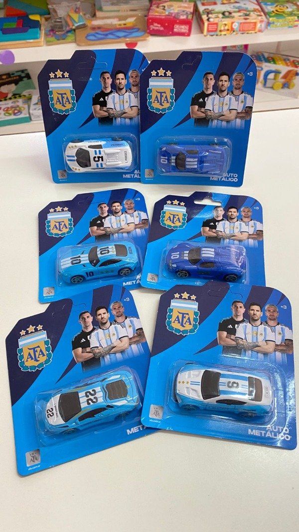 Producto - Autitos metálicos Argentina- AFA licencia oficial- Wi