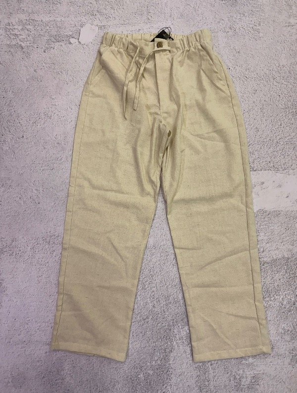 Producto - Pantalón de Lino Crudo