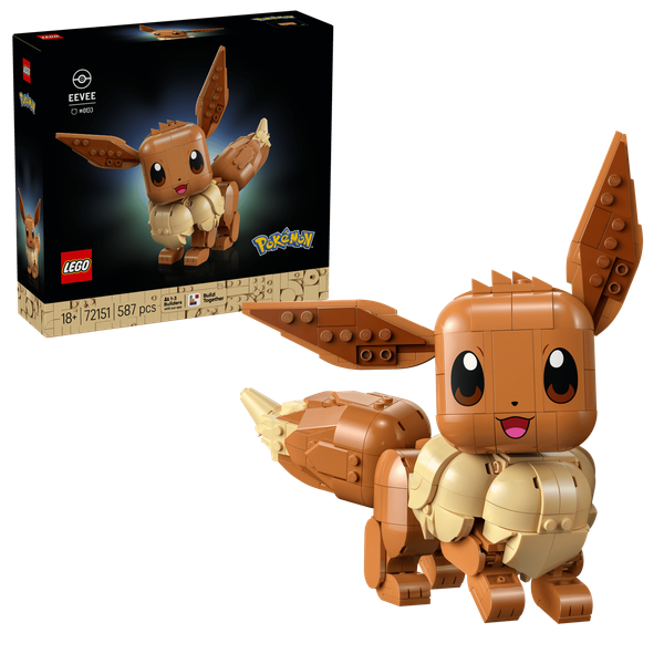 Producto - Eevee Pokemon LEGO 587pc