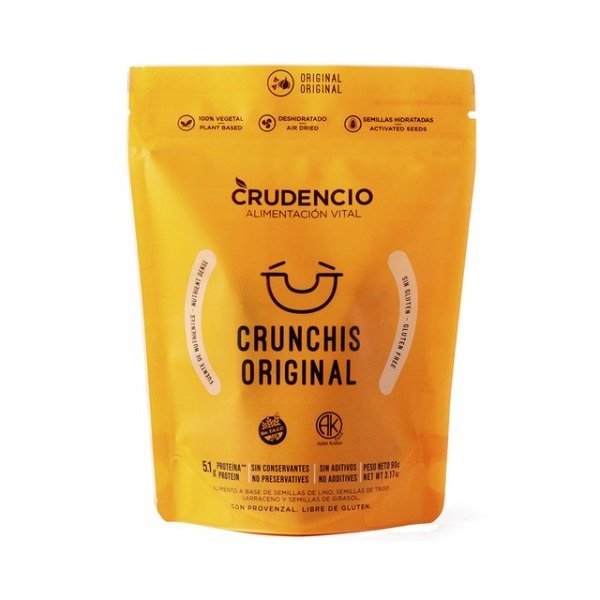 Producto - Crudencia crunchis x 90 grs.