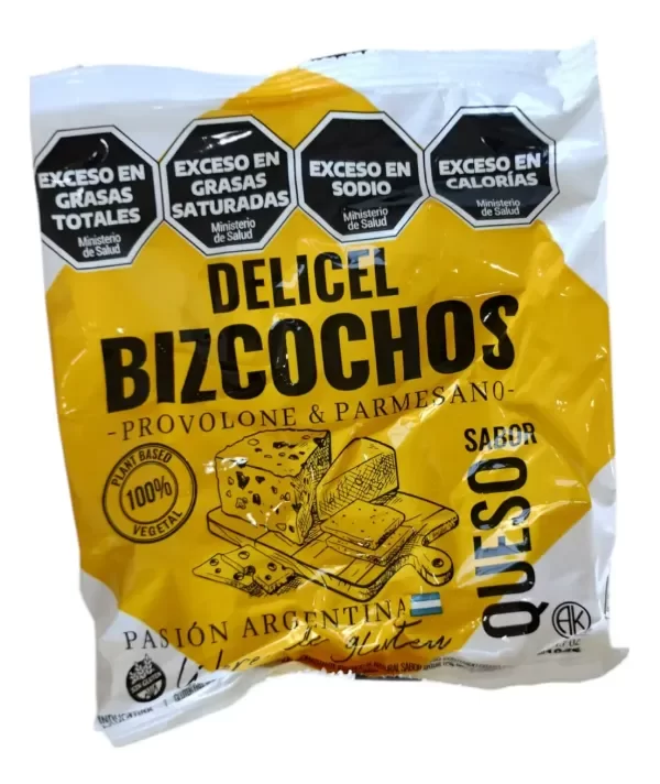 Producto - BIZCOCHOS SABOR QUESO SIN TAC - DELICEL