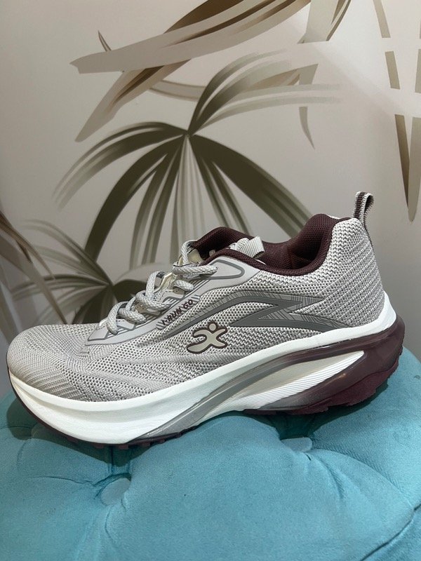 Producto - Zapatillas I-Run Gris con violeta ( 019 )