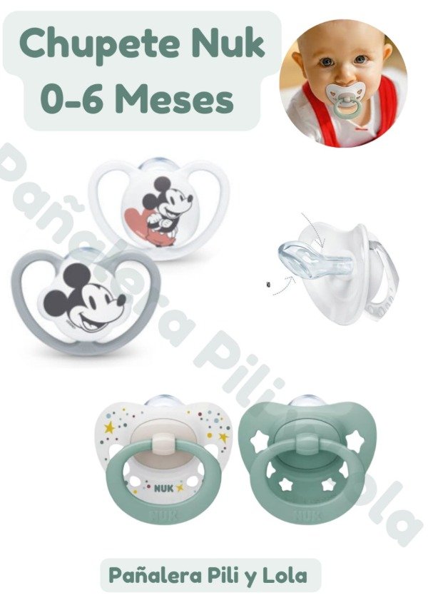 Producto - Chupete Nuk 0-6 Meses ( Consultar modelo disponible)