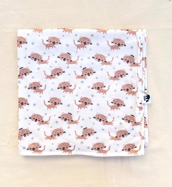 Producto - Manta de algodón tigres