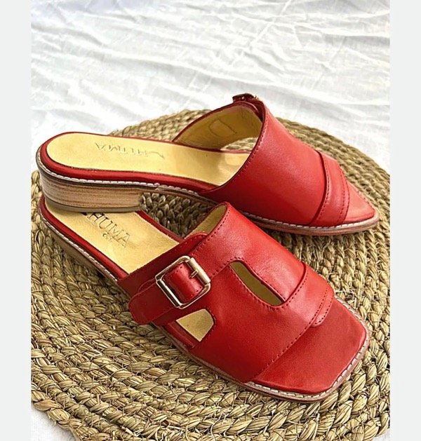 Producto - Zuecos Aina Rojos