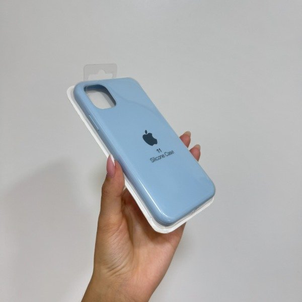 Producto - Silicone case celeste pastel