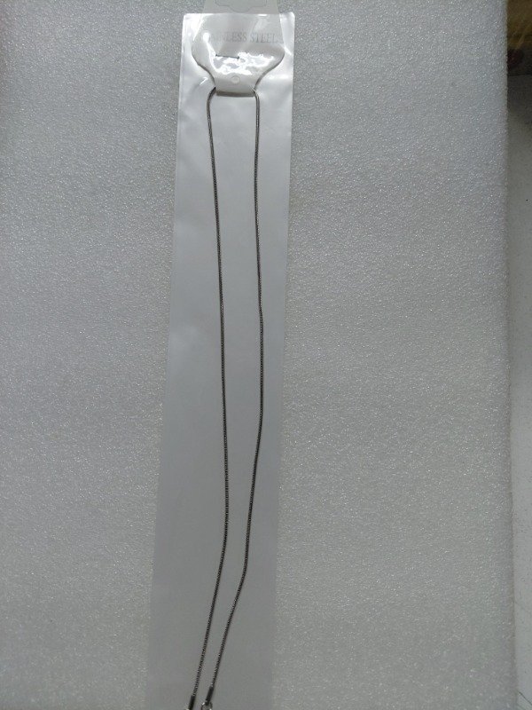 Producto - Cadena de acero colita de rata 45cm AB 2/26