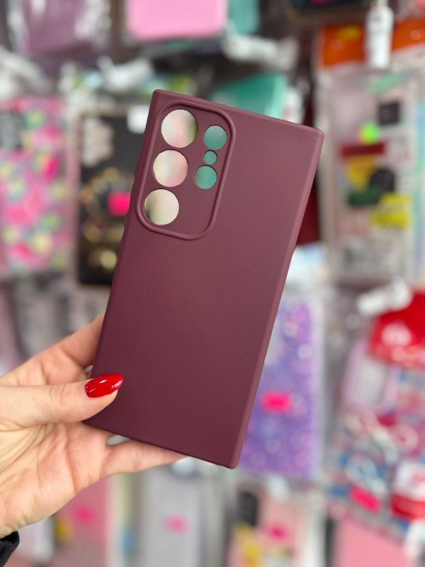 Producto - Silicone case borgoña
