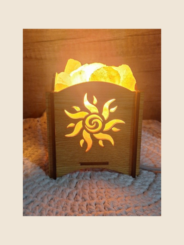 Producto - Lampara de sal "Sol"