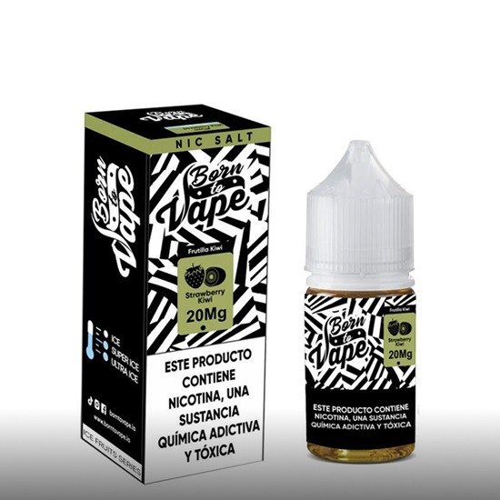 Producto - BORN Salt Nic. (strawberry kiwi) 30ml.