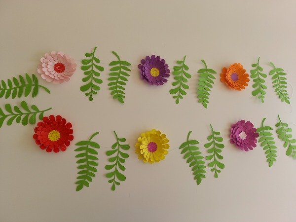 Producto - Guirnalda de Flores Gerberas