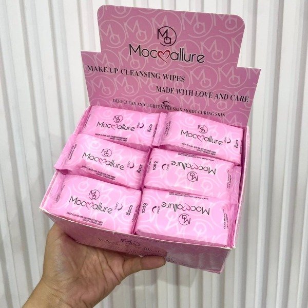 Producto - TOALLITAS DESMAQUILLANTES ROSA MOCALLURE