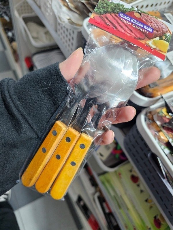 Producto - CUCHARAS  MANGO DE MADERA X 3