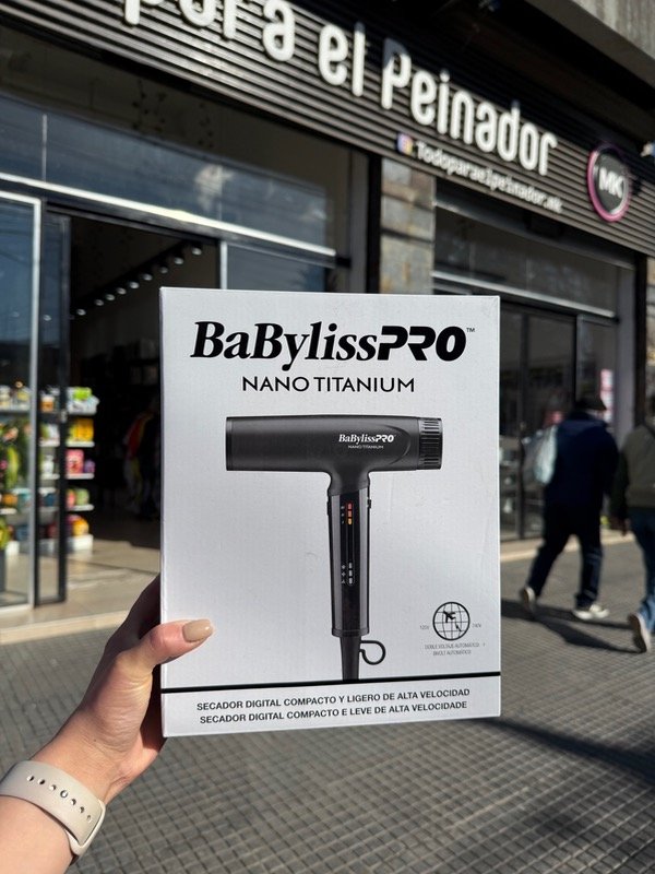 Producto - Secador Babyliss Nano Titaniun